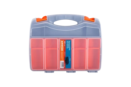 Ящик-органайзер пластиковый двусторонний Кратон 380 мм 2 14 01 016 купить в Тобольске