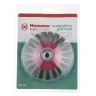 Кордщетка HAMMER тарелка 125мм для УШМ витая сталь (207-113) купить в Тобольске
