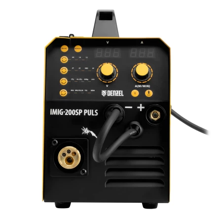 Аппарат инвертор. полуавтомат. cварки IMIG-200SP Pulse, 200 А, ПВ 60%, катушка 5 кг// Denzel 94362 купить в Тобольске