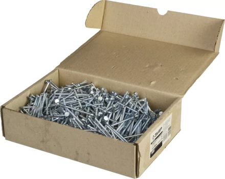 Гвозди ЗУБР &quot;МАСТЕР&quot; ершеные с плоской головкой оцинкованные чертеж №7811-7038, 4,2х90мм, 5кг 305200-42-090 купить в Тобольске