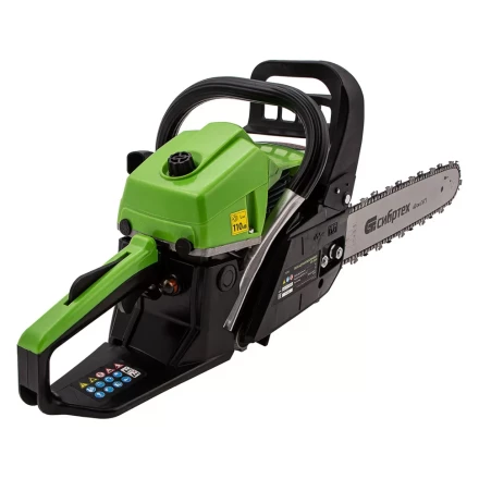 Пила цепная бензиновая БП-4540, 45 см3, шина 40 см, шаг 0.325, паз 1,5 мм, 64 звена Сибртех 95208 купить в Тобольске