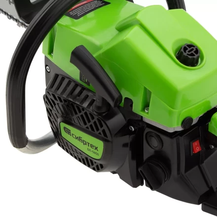 Пила цепная бензиновая БП-4540, 45 см3, шина 40 см, шаг 0.325, паз 1,5 мм, 64 звена Сибртех 95208 купить в Тобольске