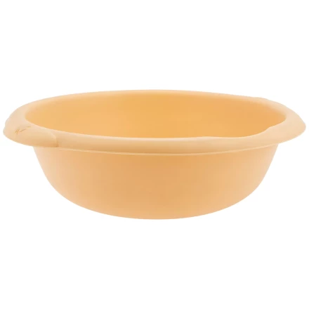 Таз пластмассовый круглый 18 л,бежевый, Home Palisad 929835 купить в Тобольске