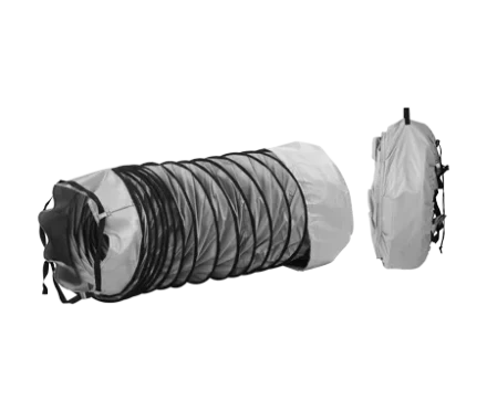 Комплект: рукав гибкий из ПВХ (600 мм, длина 6 м), сумка и фиксирующий ремень для теплогенераторов BALLU JUMBO купить в Тобольске