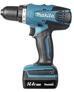 Дрель-шуруповерт аккумуляторная Makita DF347DWLE купить в Тобольске
