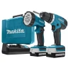 Дрель-шуруповерт аккумуляторная Makita DF347DWLE купить в Тобольске