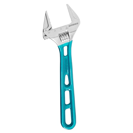 Ключ разводной 200 мм Gross 15558, CrV, облегченный купить в Тобольске