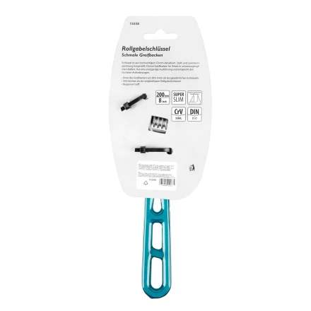 Ключ разводной 200 мм Gross 15558, CrV, облегченный купить в Тобольске