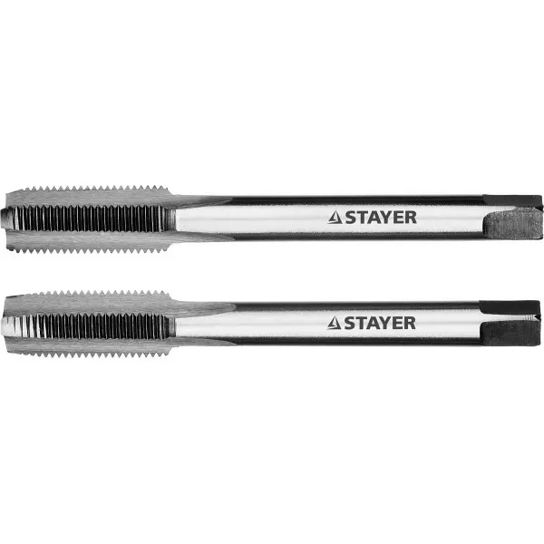 Комплект метчиков STAYER "MASTER", сталь 9ХС, М10х1,0, 2 шт 28025-10-1.0-H2 купить в Тобольске