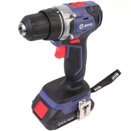 Аккумуляторная дрель-шуруповерт Диолд ДЭА-20Л-08 купить в Тобольске