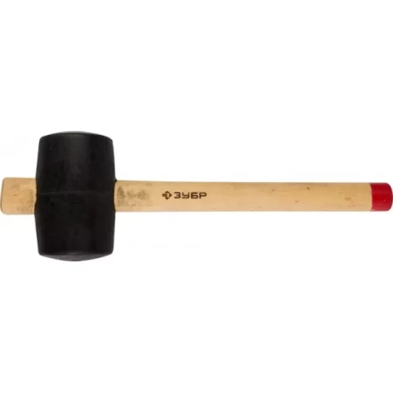 Киянка ЗУБР &quot;МАСТЕР&quot; резиновая с деревянной ручкой, 0,68кг 2050-75_z01 купить в Тобольске