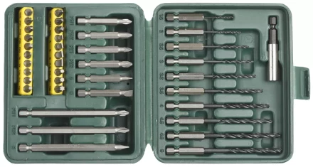 Набор KRAFTOOL Биты со сверлами, 40 предметов 26156-H40 купить в Тобольске