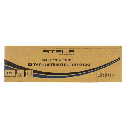 Таль цепная рычажная, 1.5т, h подъема 1.5 м Stels 51906 купить в Тобольске