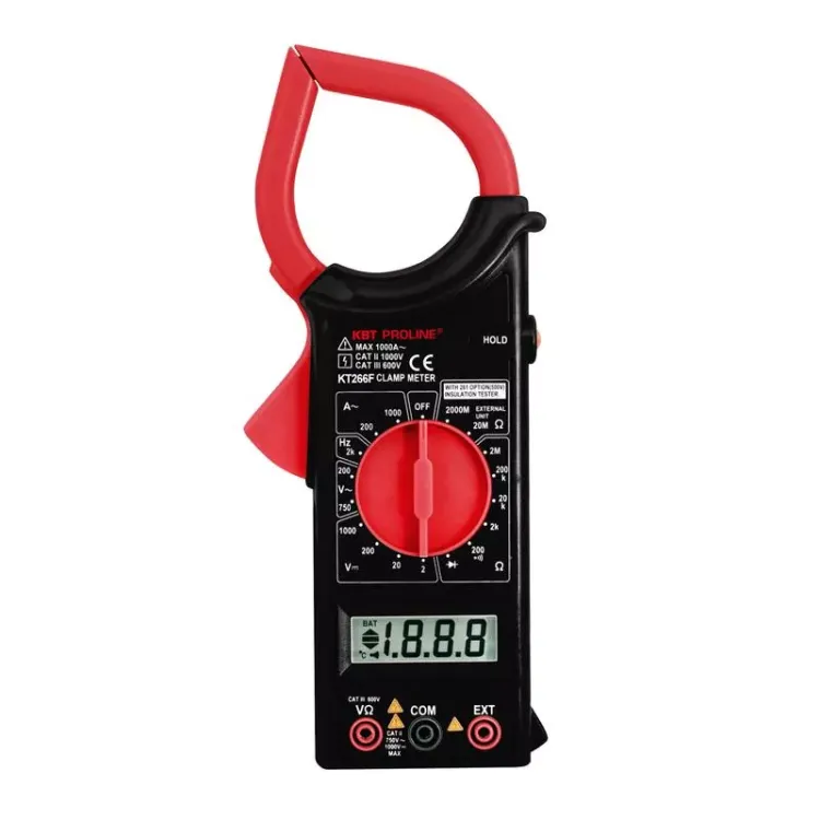 Токовые клещи цифровые KT266F PROLINE КВТ купить в Тобольске