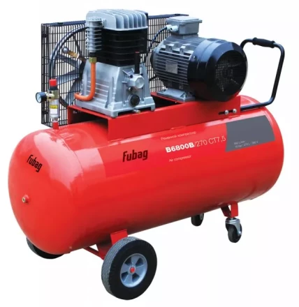 Компрессор масляный поршневой ременной FUBAG B6800В/270 СТ-7.5 купить в Тобольске
