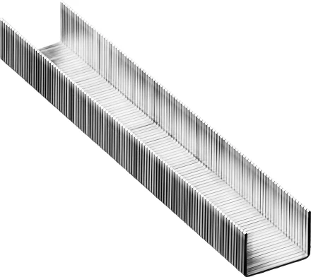 Скобы тип 53, 8 мм, закаленные, ЗУБР &quot;МАСТЕР&quot; 31625-08, 1000 шт 31625-08 купить в Тобольске