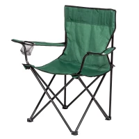 Стул складной с подлокотниками и подстаканником 81 х 51 х 86 см Camping Palisad 69608