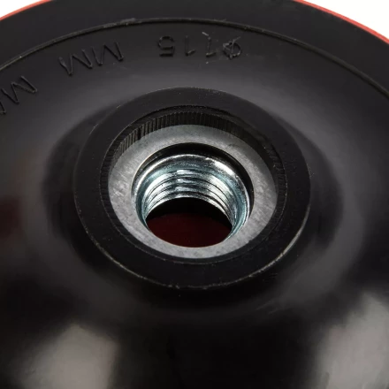 Насадка для дрели и УШМ с липучкой, 115 мм, с адаптером c М14 на d8 Сибртех 76234 купить в Тобольске