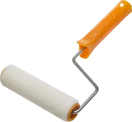 Валик &quot;VELOUR&quot; малярный в сборе, ворс 4мм, бюгель 6мм, 30х150мм, STAYER Master 0331-15_z01 купить в Тобольске