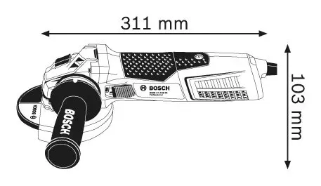 Шлифмашина BOSCH УШМ GWS 19 - 125 СI купить в Тобольске