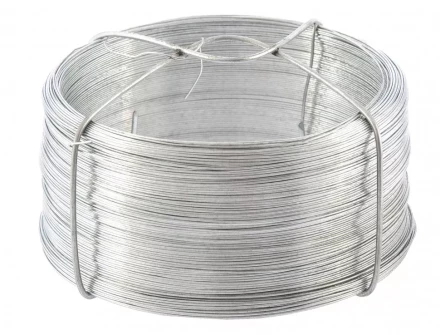 Проволока стальная оцинкованная 0,5 мм длина 200м Сибртех 47750 купить в Тобольске