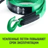 Трос буксировочный HITCH REGULAR масса авто 25т разрывная 75т 50м лента 50мм крюк-крюк (SZ071507) купить в Тобольске