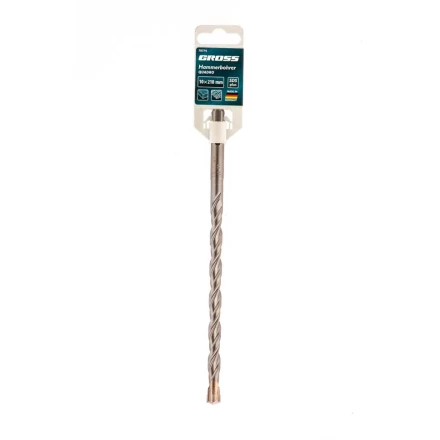 Бур по бетону QUADRO 10 x 210 мм SDS PLUS Gross 70774 купить в Тобольске