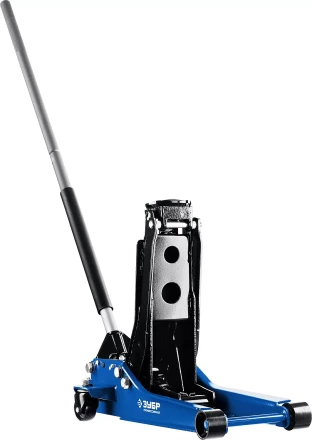 Домкрат гидравлический подкатной X85, 2,5т, 75-515мм, ЗУБР Профессионал 43051-3 43051-3_z01 купить в Тобольске