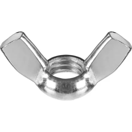 Гайка ЗУБР &quot;МАСТЕР&quot; барашковая, DIN 315, оцинкованная, M8, 5кг 303730-08 купить в Тобольске