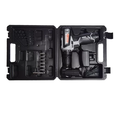 Аккумуляторная дрель-шуруповерт со съемным патроном ИНТЕРСКОЛ ДА-12ЭР-02 КОМБИ Li-ion (2 х 1,5Ач) купить в Тобольске