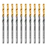 Сверло по металлу, 3,5 мм, HSS-Tin, Golden Tip, 10 шт. Denzel 717207 купить в Тобольске