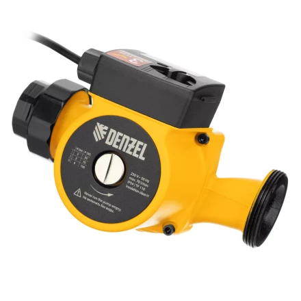 Циркуляционный насос CP32-6, напор 6 м, 70 л/мин, 1 м кабель, монт. длина 180 мм Denzel 99414 купить в Тобольске