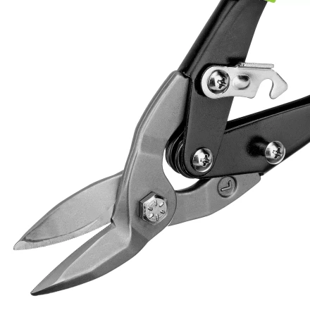 Ножницы по металлу, Сибртех 250 мм, левый рез, сталь С55, двухкомпонентные рукоятки, 78338 купить в Тобольске