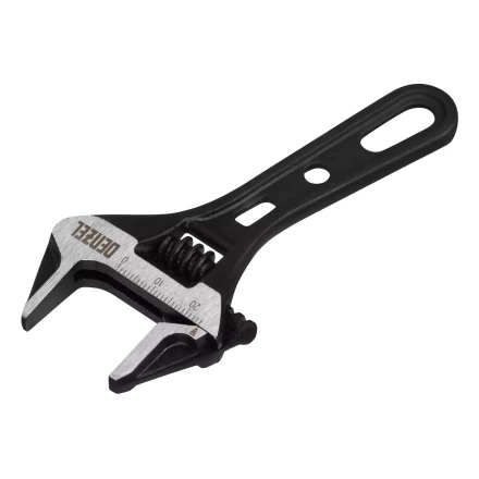 Ключ разводной 115 мм Denzel, CrV, кованый, укороченная рукоятка 15751 купить в Тобольске