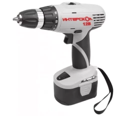 Дрель-шуруповерт аккумуляторная Интерскол ДА-10/12 ЭР 12В