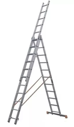 Лестница 3-х секционная алюминиевая 3*11 1013308 купить в Тобольске