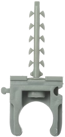 Скоба-держатель для металлопластиковых труб с дюбелем серия МАСТЕР купить в Тобольске