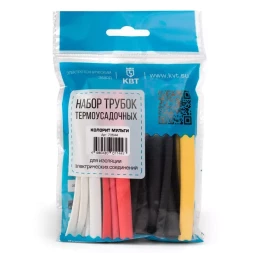 Набор термоусадочных трубок КВТ Колорит 6/3 (73636)