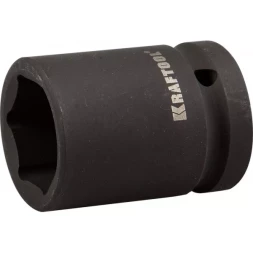 Торцовая головка KRAFTOOL &quot;INDUSTRIE QUALITAT&quot; ударная (3/4&quot;), FLANK, Cr-Mo, фосфатированная, 24 мм 27945-24_z01