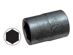 Головка торцевая, 6-гранная,13 мм, CrV, оцинкованная SPARTA 136175