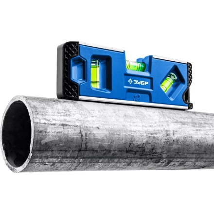 ЗУБР КОМПАКТ 3М, 150 мм, Т-образный усиленный профиль, магнитный компактный уровень, Профессионал (34552) купить в Тобольске