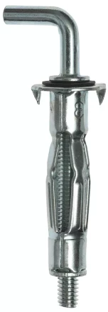 Анкер ЗУБР для пустотелых конструкций оцинкованный, с крюком, М4х32х13мм, ТФ6, 2шт 4-302496-04-032 купить в Тобольске