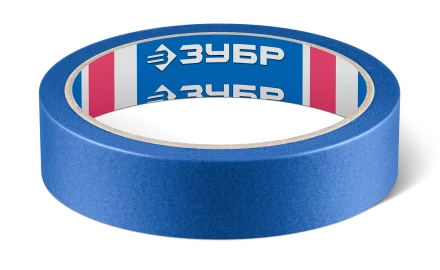 ЗУБР №100 24 мм х 25 м, для гладких и слегка шероховатых поверхностей, малярная лента, Профессионал (12141-24) купить в Тобольске