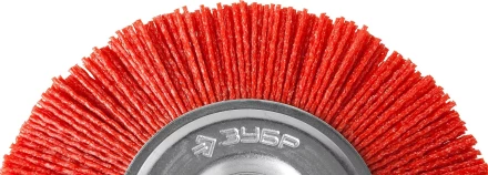 ЗУБР &quot;ПРОФЕССИОНАЛ&quot;. Щетка дисковая для дрели, нейлоновая проволока с абразивным покрытием, 75мм 35161-075_z02 купить в Тобольске