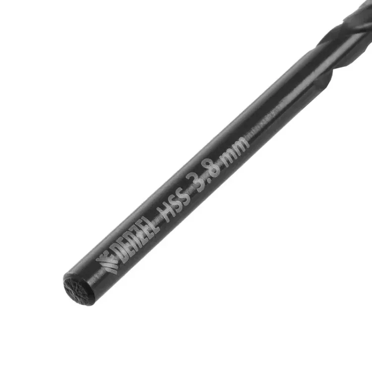 Сверло по металлу, 3,8 мм, HSS-Tin, Golden Tip, 10 шт. Denzel 717208 купить в Тобольске