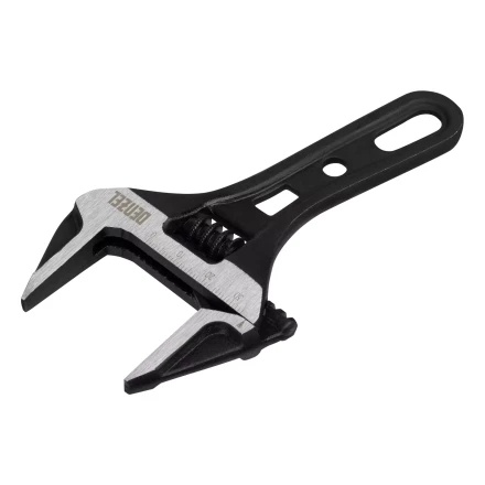 Ключ разводной Denzel 135 мм, CrV, кованый, укороченная рукоятка 15752 купить в Тобольске