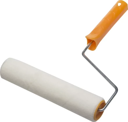 Валик &quot;VELOUR&quot; малярный в сборе, ворс 4мм, бюгель 6мм, 40х230мм, STAYER Master 0331-23_z01 купить в Тобольске