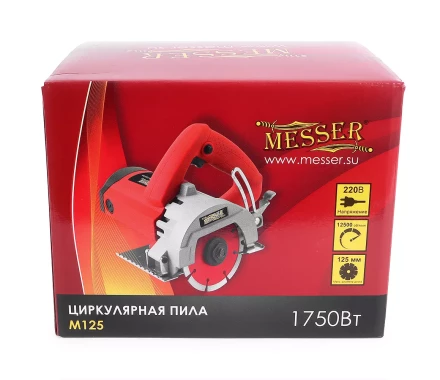 Циркулярная пила по камню MESSER M125-PRO купить в Тобольске