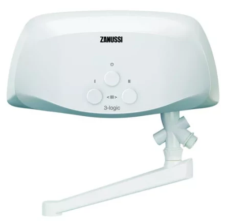 Водонагреватель проточный ZANUSSI 3-logic 3.5 T кран купить в Тобольске