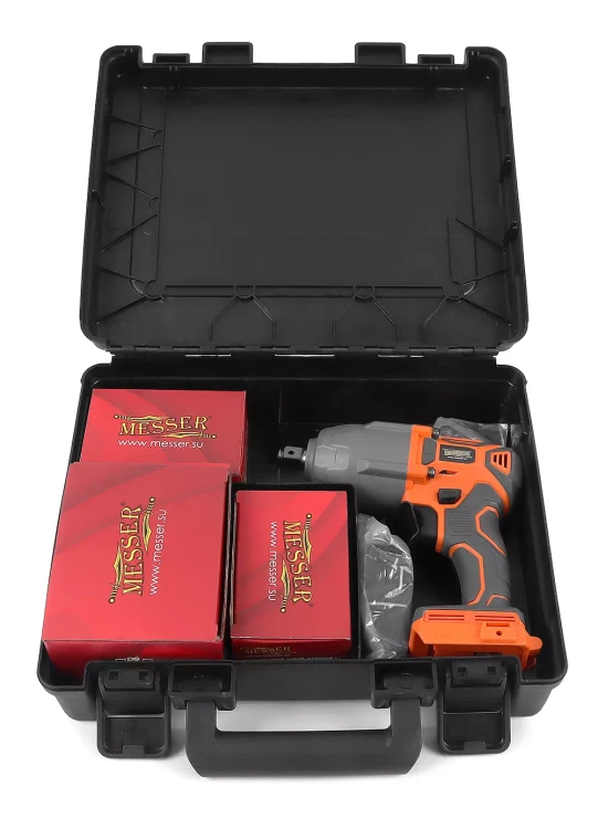 Аккумуляторный ударный гайковерт MESSER DCW6 1000Нм М24 2Ач купить в Тобольске
